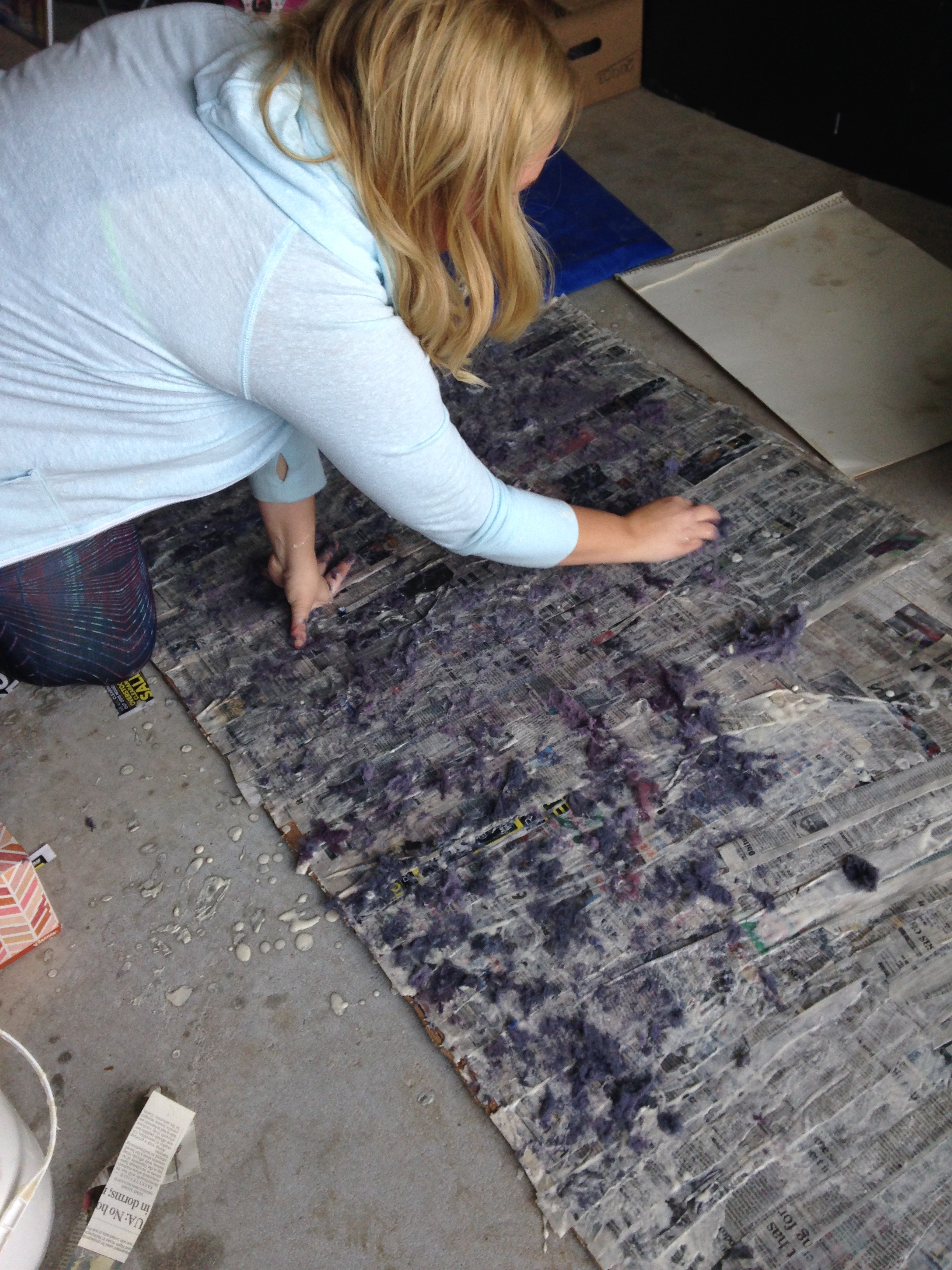 paper mache, Girl Scouts, Thinking Day, Ghana