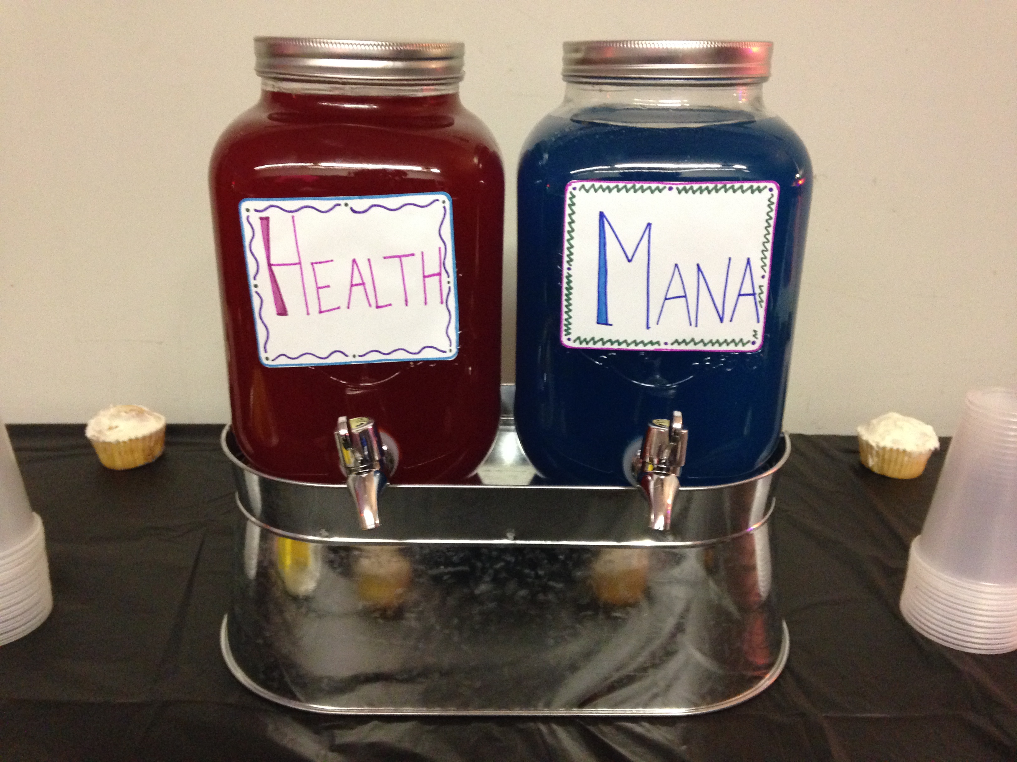 Health & Mana Juice, gaming birthday