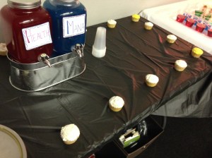 Pac-Man cupcakes, birthday