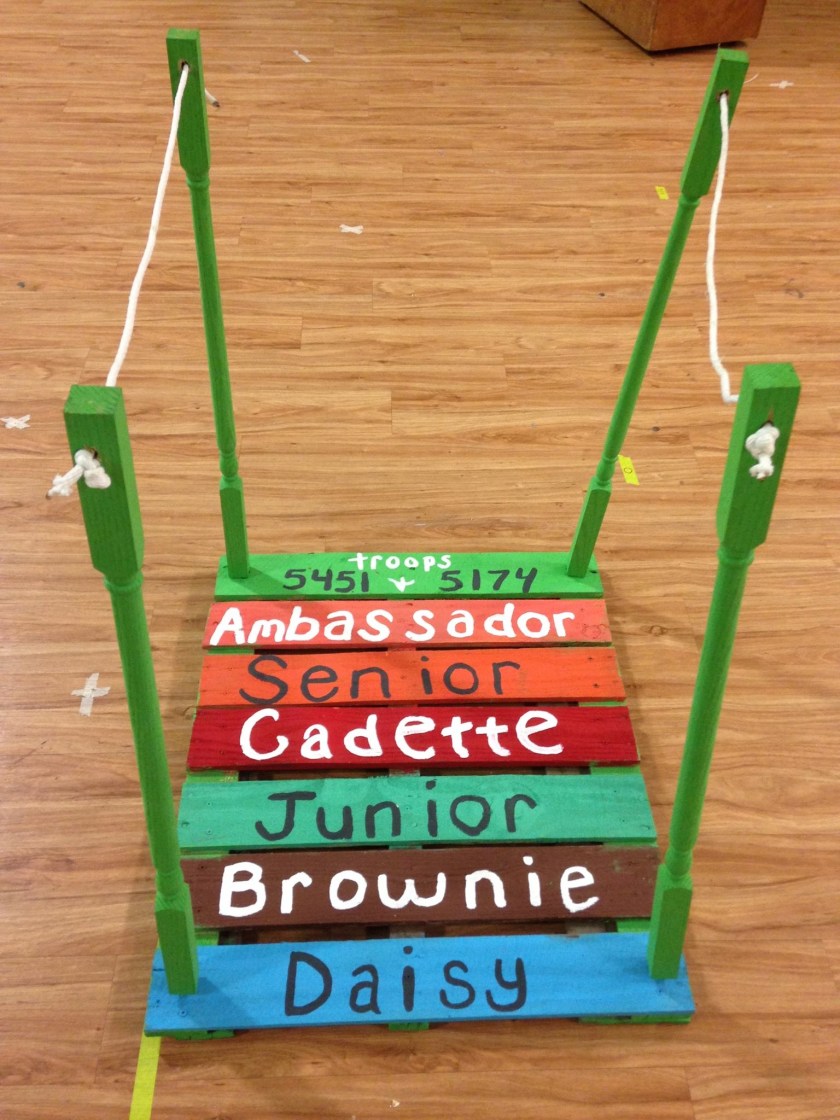 Bridging, Girl Scouts, Bridge, Mult-Level