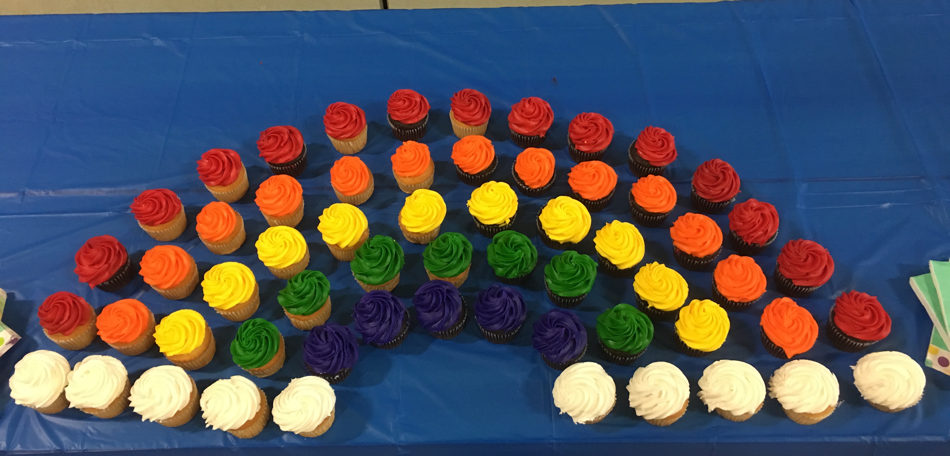 Girl Scouts, bridging, rainbow