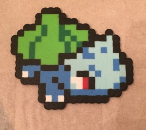 Bulbasaur, Pokemon, Perler Bead Pattern