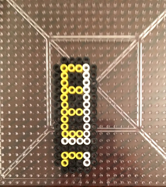 Super Mario 3 Whistle Perler Hama Bead Pattern