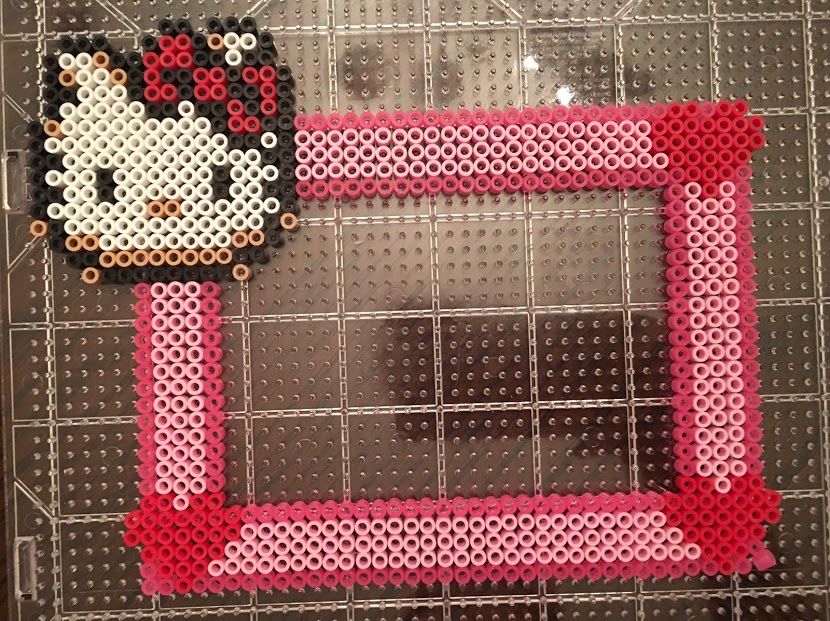 Hello Kitty Perler / Hama Bead Pattern