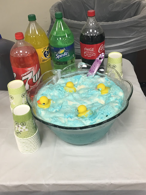 Baby Shower Boy Punch Ducks